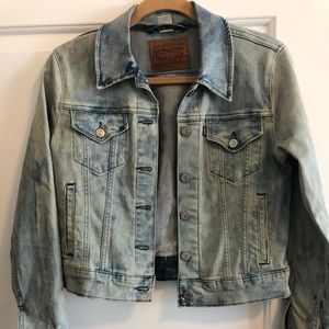 Levi Strauss Denim Crop Jacket